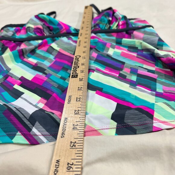 Free Country Tankini Top (XL) and Board Short (L) 2 Piece Swim Set - Picture 8 of 14